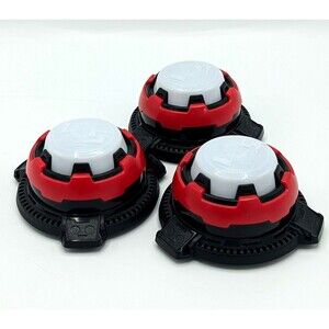 Lot of 3 WOWWEE Light Strike Strike Practice Laser Gun Targets - Tested